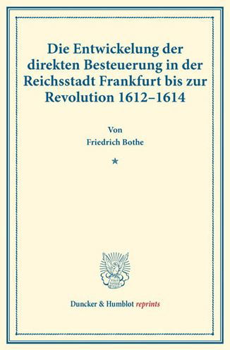 Cover for Bothe · Die Entwickelung der direkten Bes (Book) (2017)