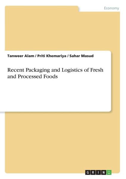 Cover for Alam · Recent Packaging and Logistics of (Bok)