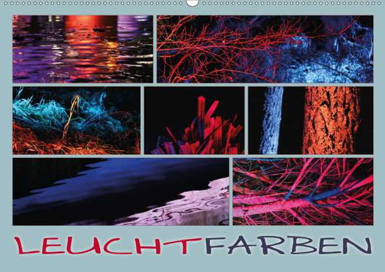 Cover for Sachse · Leuchtfarben (Wandkalender 2021 (Book)