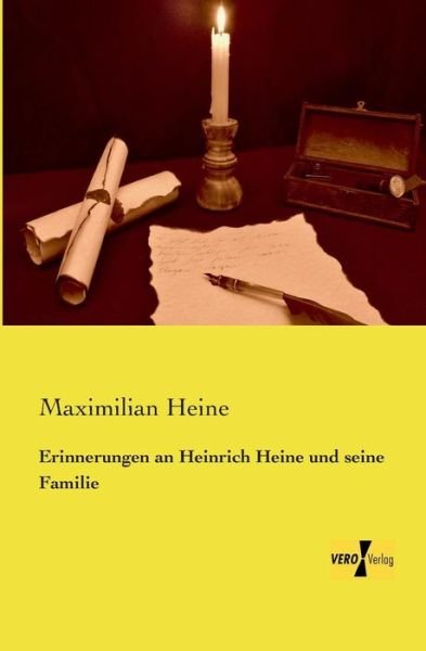 Cover for Maximilian Heine · Erinnerungen an Heinrich Heine und seine Familie (Taschenbuch) [German edition] (2019)