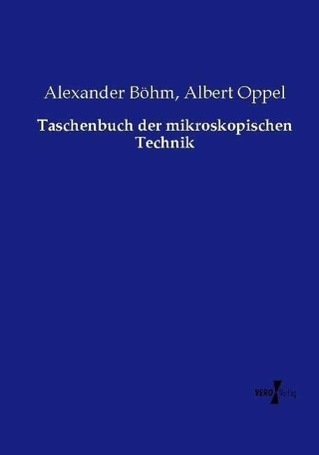 Cover for Böhm · Taschenbuch der mikroskopischen Te (Bog)