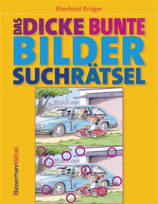 Cover for Krüger · Das dicke bunte Bildersuchrätsel (Bok)