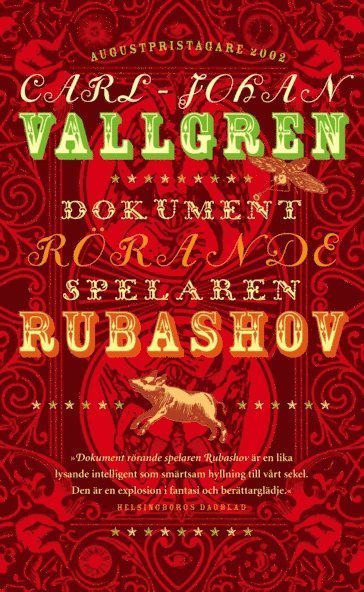 Cover for Carl-Johan Vallgren · Dokument rörande spelaren Rubashov (ePUB) (2009)
