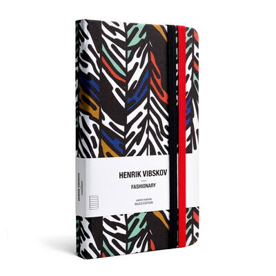 Henrik Vibskov X Fashionary Fung Print Ruled Notebook A6 - Fashionary - Books - Fashionary International Limited - 9789887710905 - January 9, 2015