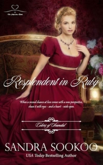 Cover for Sandra Sookoo · Resplendent in Ruby - Colors of Scandal (Paperback Book) (2021)