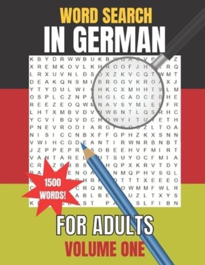 Cover for Red Mountain Designs · Word Search in German for Adults: Wortsuche auf Deutsch fur Erwachsene (Paperback Book) (2021)