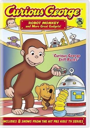 Cover for Curious George · Curious George Robot Monkey and More Great Gadgets (DVD) (2016)