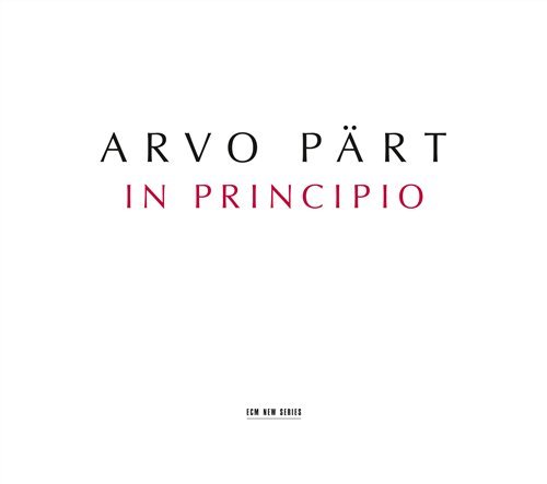 Cover for Arvo PÄrt · Arvo Pärt-in Principio (CD) (2009)