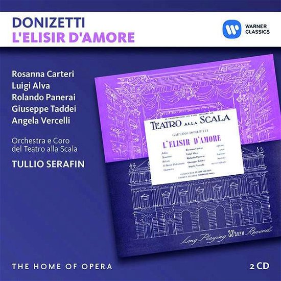 L'elisir D'amore - G. Donizetti - Música - WARNER CLASSICS - 0190295735906 - 3 de mayo de 2018