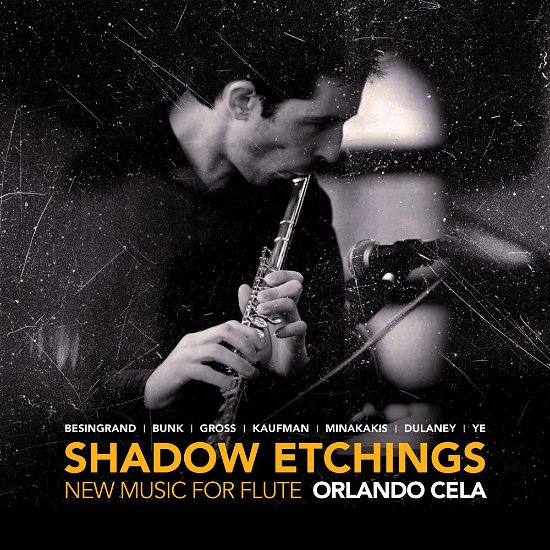 Cover for Besingrand / Cela / Minakakis · Shadow Etchings / New Music for Flute (CD) (2018)