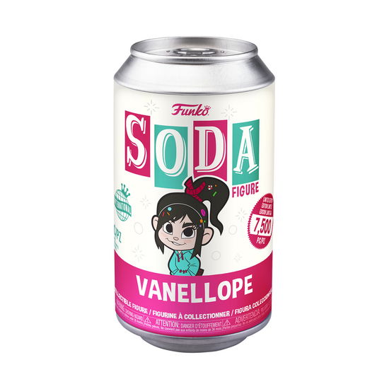 DISNEY - Vinyl Soda - Vanellope with Chase - Disney - Merchandise - Funko - 0889698638906 - 