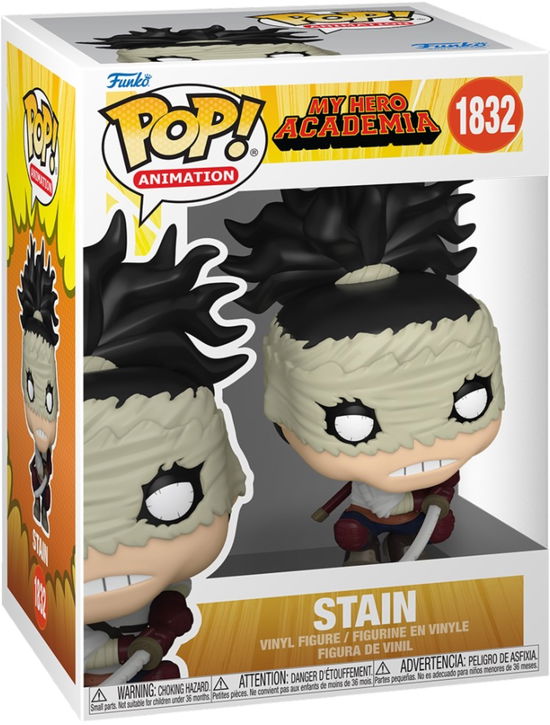 Cover for Pop Anime My Hero Academia · Pop Anime My Hero Academia Stain (Funko POP!) (2025)