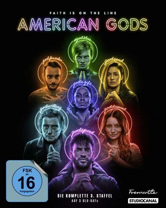 Cover for Ricky Whittle,emily Browning,omid Abtahi · American Gods Staffel 3 (blu-ray) (Import DE) (Blu-ray) (2021)