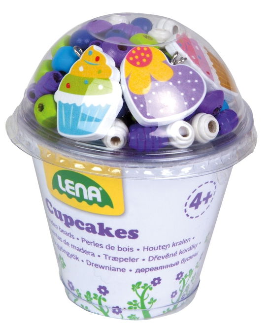 Cover for Jono Toys · Lena Cupcake Houten Kralen Sieraden Maken (Spielzeug)