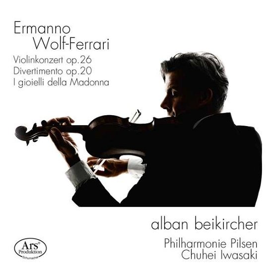 Cover for Wolf-ferrari / Beikircher / Iwasaki · Works for Violin (CD) (2021)