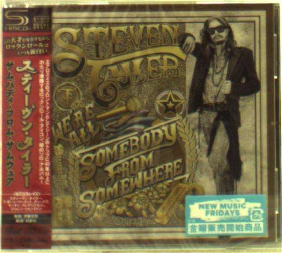 Cover for Steven Tyler · Somebody from Somewhere (CD) (2016)