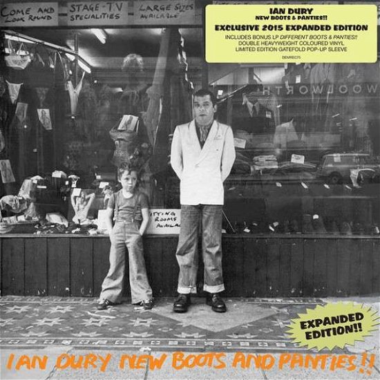 Cover for Ian Dury &amp; the Blockheads · New Boots and Panties + Alternative Boots and Panties (LP) (2015)