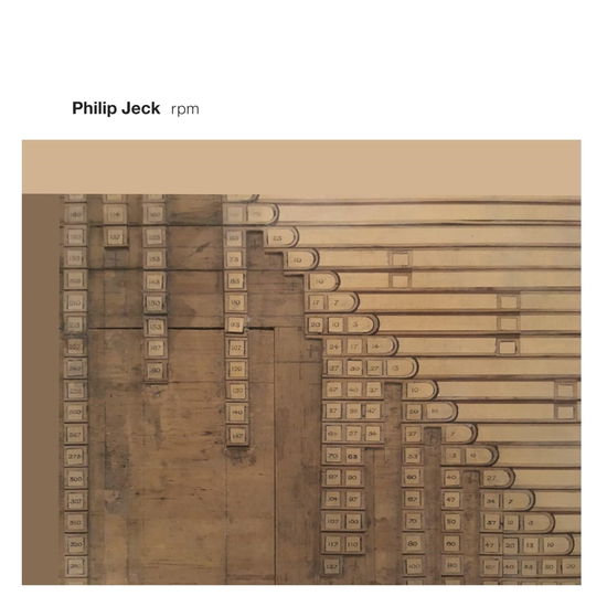 Cover for Philip Jeck · Rpm (CD) (2024)