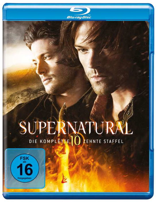 Cover for Jared Padalecki,jensen Ackles,misha Collins · Supernatural: Staffel 10 (Blu-ray) (2016)