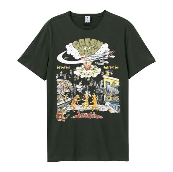 Cover for Green Day · Green Day Dookie Amplified Vintage Charcoal Small T Shirt (Bekleidung) [size S] (2022)