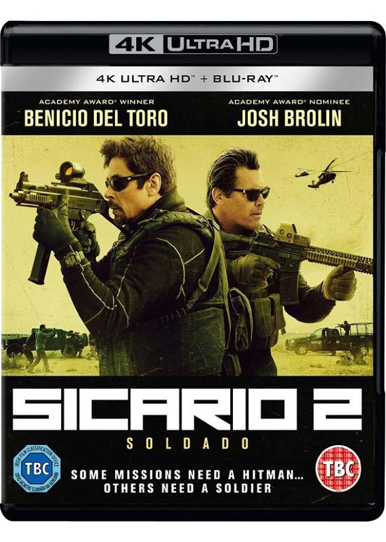 Cover for Sicario 2 - Soldado (4K UHD Blu-ray) (2018)