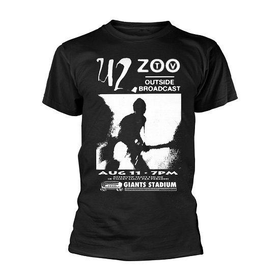 Cover for U2 · Outside Broadcast Giants Stadium (Bekleidung) [size S] [Black edition] (2021)