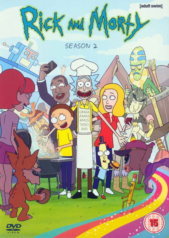 Cover for Rick and Morty - Season 2 (DVD) (2018)