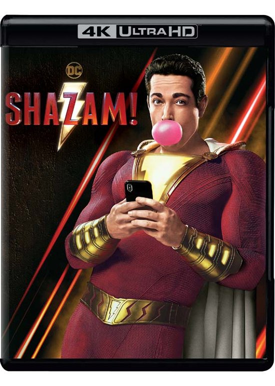 Cover for Shazam! (4K UHD + Blu-ray) (2019)
