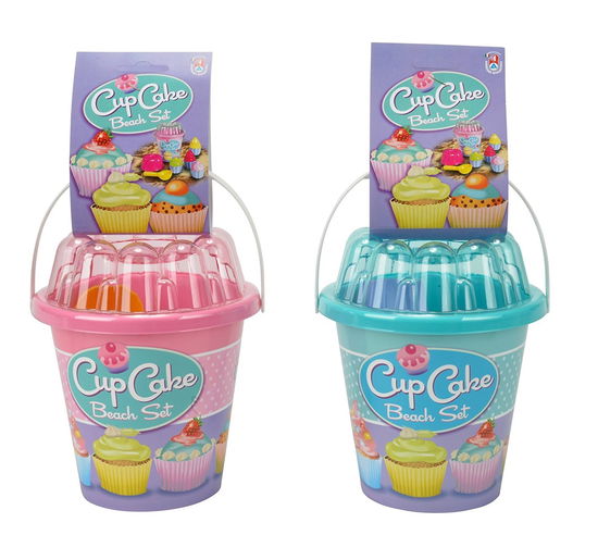 Cover for Androni Giocattoli · Cup Cake Strandset in Emmer Blauw (Toys)