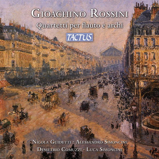 Cover for Rossini / Guidetti / Simoncini · Quartetti Per Flauto E Archi (CD) (2022)