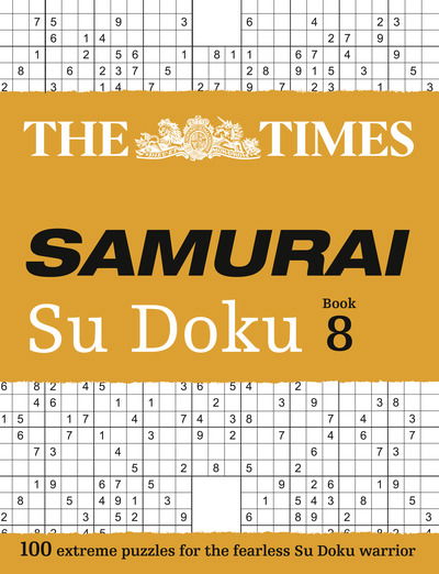 Cover for The Times Mind Games · The Times Samurai Su Doku 8: 100 Extreme Puzzles for the Fearless Su Doku Warrior - The Times Su Doku (Paperback Bog) (2019)