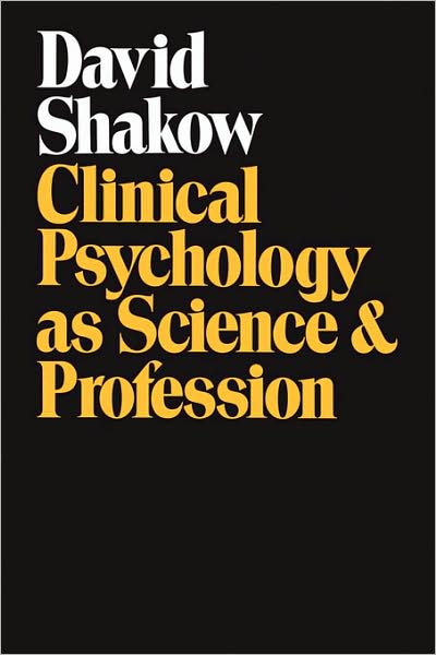 Cover for J. Roland Pennock · Clinical Psychology as Science and Profession (Paperback Book) (2006)
