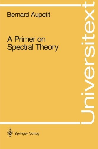 Cover for Bernard Aupetit · A Primer on Spectral Theory (Paperback Book) [Softcover Reprint of the Original 1st Ed. 1991 edition] (1990)