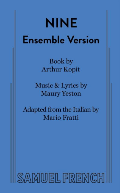Cover for Arthur Kopit · Nine (Paperback Book) [Ensemble edition] (2022)