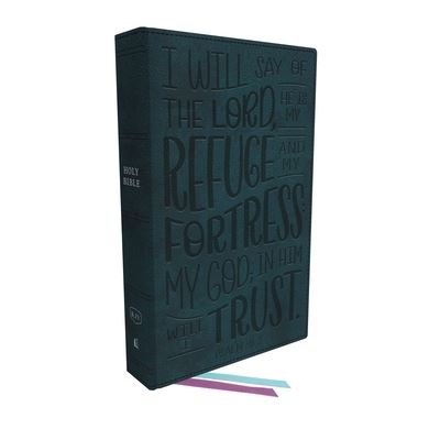 Cover for Thomas Nelson · KJV Holy Bible: Thinline Youth Edition, Teal Leathersoft, Red Letter, Comfort Print: King James Version (Verse Art Cover Collection): Holy Bible, King James Version (Leather Book) (2022)