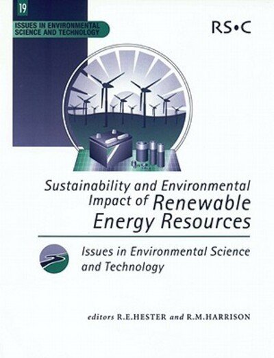 Cover for R E Hester · Sustainability and Environmental Impact of Renewable Energy Sources - Issues in Environmental Science and Technology (Pocketbok) (2003)
