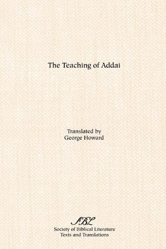 Cover for Labubna · The Teaching of Addai (Paperback Book) (1981)