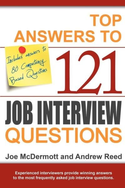Joe Mcdermott · Top Answers to 121 Job Interview Questions (Paperback Bog) (2012)