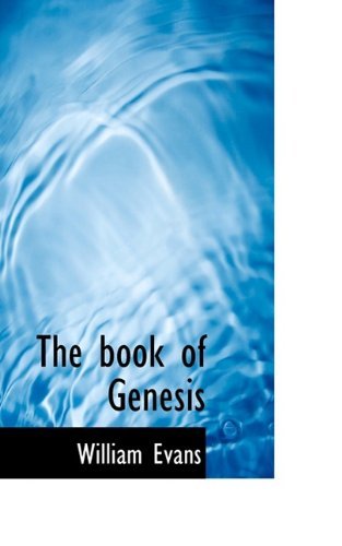Cover for William Evans · The Book of Genesis (Paperback Book) (2009)