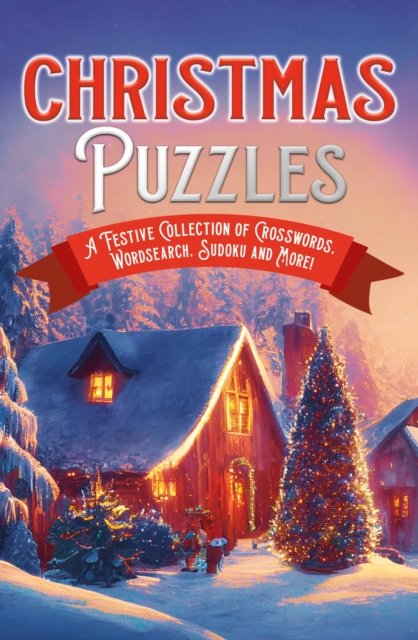 Cover for Eric Saunders · Christmas Puzzles: A Festive Collection of Crosswords, Worsearch, Sudoku and More! (Pocketbok) (2024)