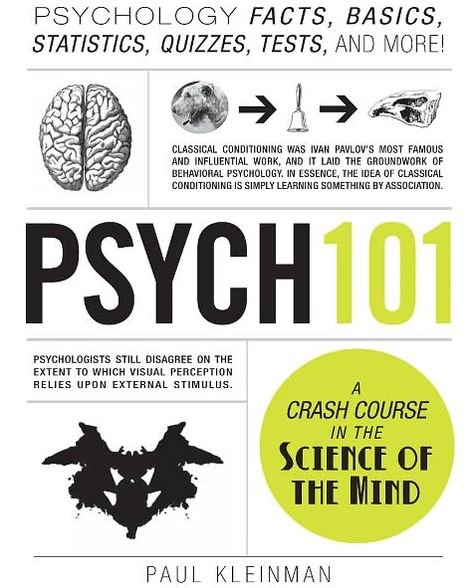 Cover for Paul Kleinman · Psych 101: Psychology Facts, Basics, Statistics, Tests, and More! - Adams 101 (Gebundenes Buch) (2012)