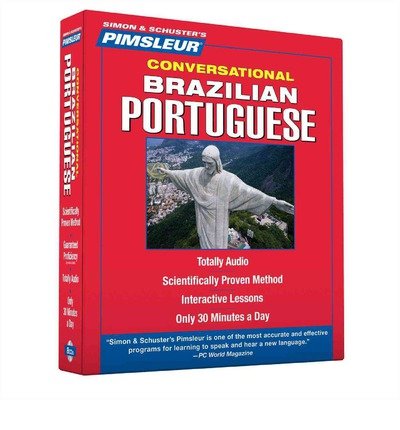 Cover for Pimsleur · Portuguese (Brazilian), Conversational: Learn to Speak and Understand Brazilian Portuguese with Pimsleur Language Programs (Audiobook (CD)) [English And Portuguese, Unabridged, 16 Lessons + Readings edition] (2014)