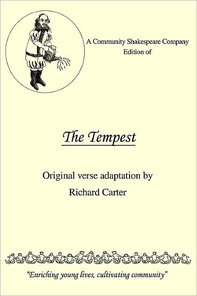 Cover for Carter Richard Carter · A Community Shakespeare Company Edition of the Tempest (Paperback Book) (2010)