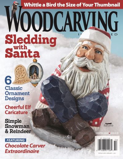 Cover for Editors of Woodcarving Illustrated · Woodcarving Illustrated Issue 93 Winter 2020 (Book) (2020)