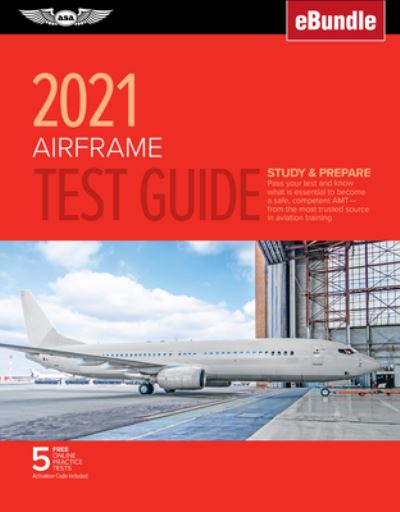 Cover for Asa Test Prep Board · Airframe Test Guide 2021 (Paperback Book) (2020)