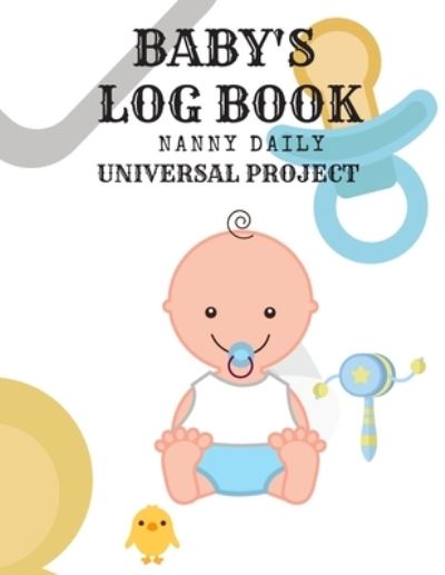 Cover for Universal Project · Baby log book (Paperback Book) (2019)