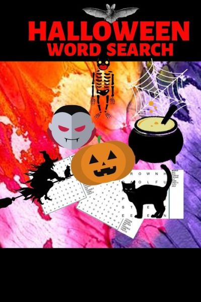 Cover for Backdoor Press · Halloween Word Search (Paperback Book) (2019)