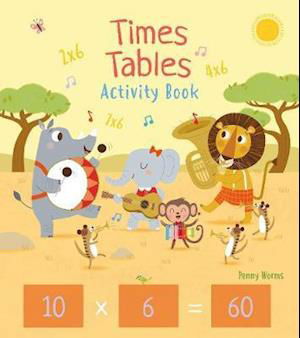Cover for Penny Worms · Times Tables Activity Book - Arcturus Maths Skills Workbooks (Paperback Book) (2020)