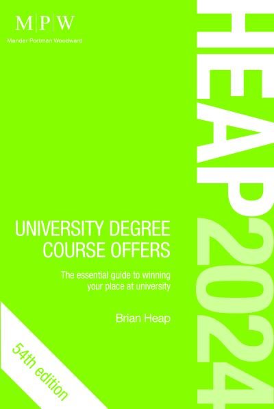 HEAP 2024: University Degree Course Offers - Brian Heap - Bücher - Trotman Indigo Publishing Limited - 9781912943906 - 15. Mai 2023