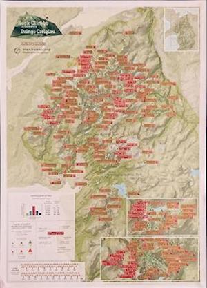 Cover for Maps International · Snowdonia Rock Climbs Collect &amp; Scratch Print (Kartor) (2022)